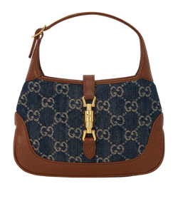 Small Jackie 1961, Denim/Leather, Tan/Blue, E/DB/B, 4*